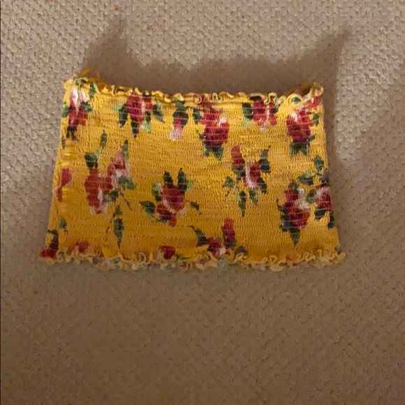 yellow tube top - Picture 1 of 1